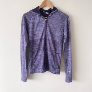 Craft Zip Up Hoodie Sweatshirt Purple Long Sleeve Women’s size M